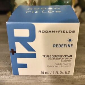 Rodan + Fields Redefine Triple Defense Cream - Blue & White Packaging
